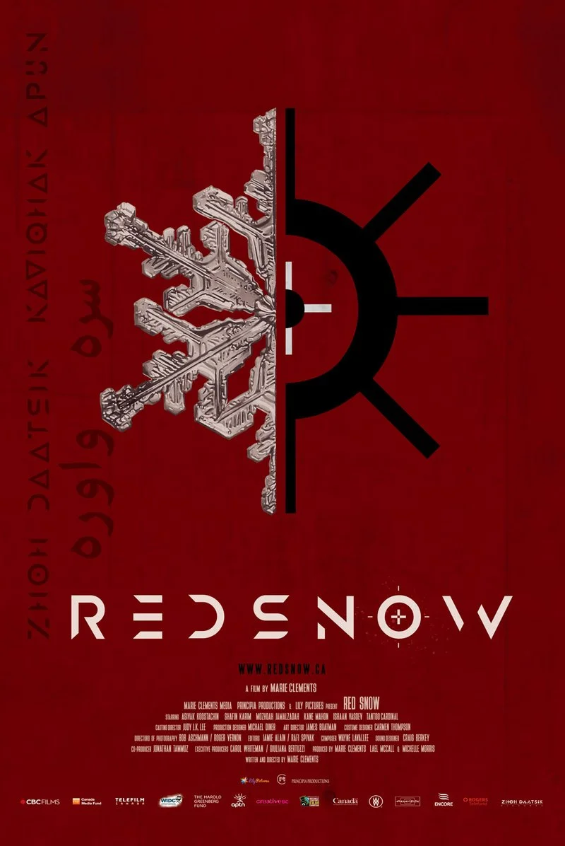 Poster van Red Snow