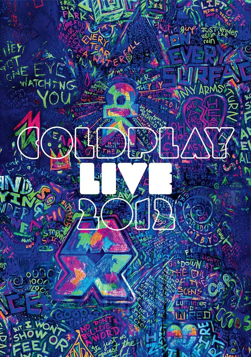 Poster van Coldplay: Live 2012