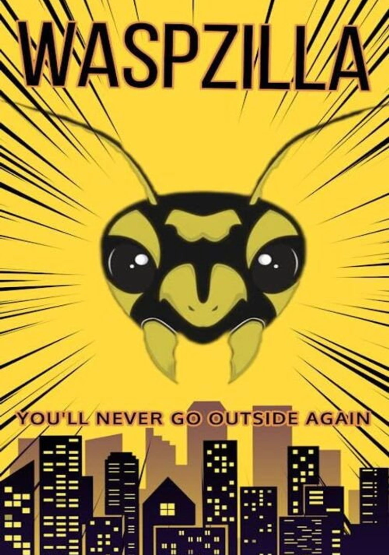 Poster van Waspzilla