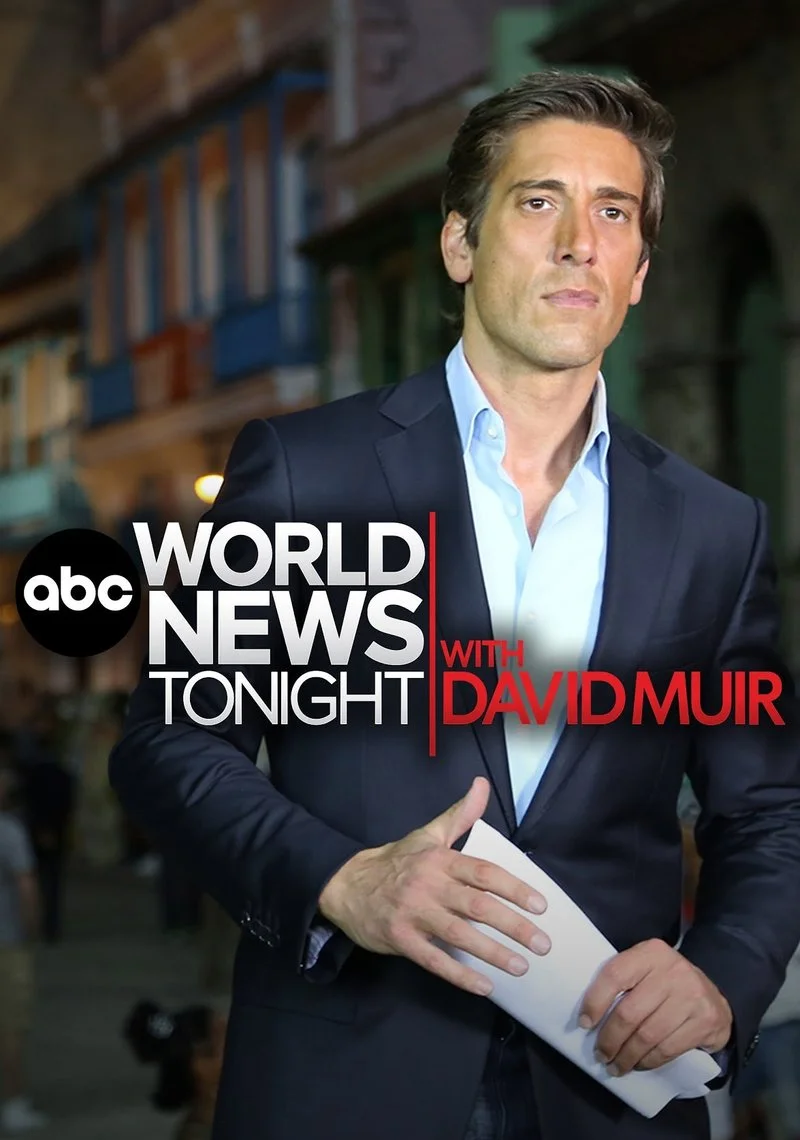 Poster van ABC World News Tonight with David Muir