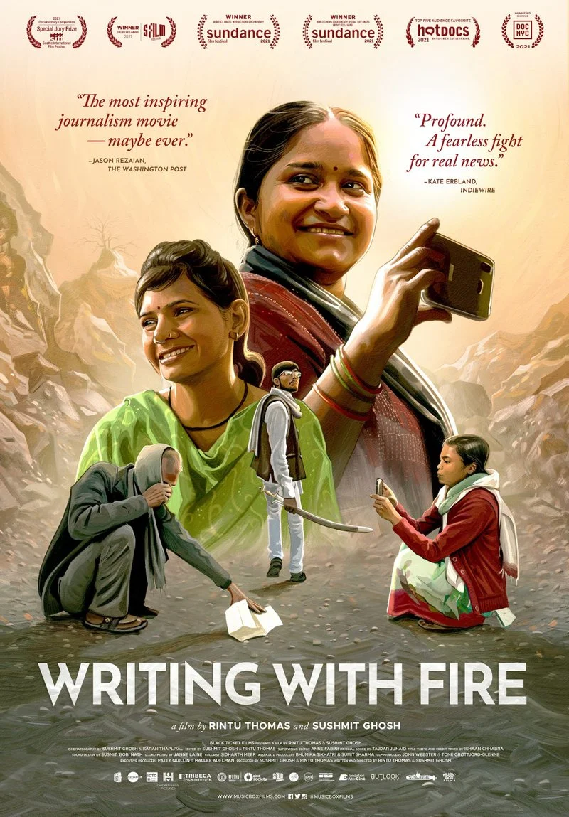 Affiche de Writing with fire