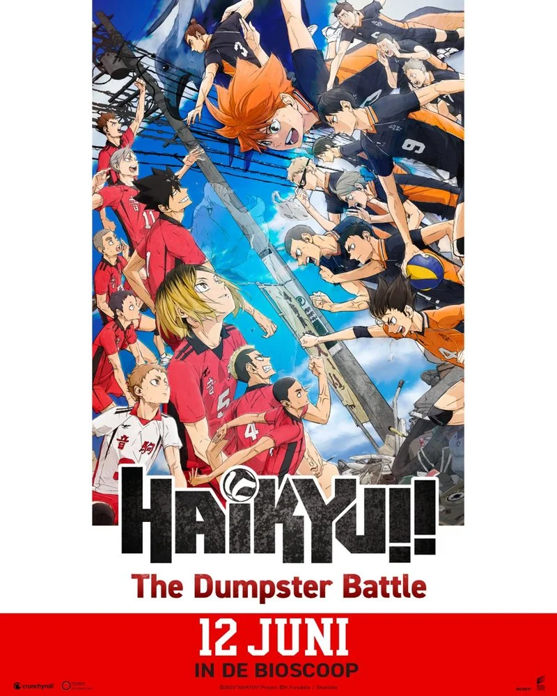 Affiche de Haikyu !! La Guerre des Poubelles