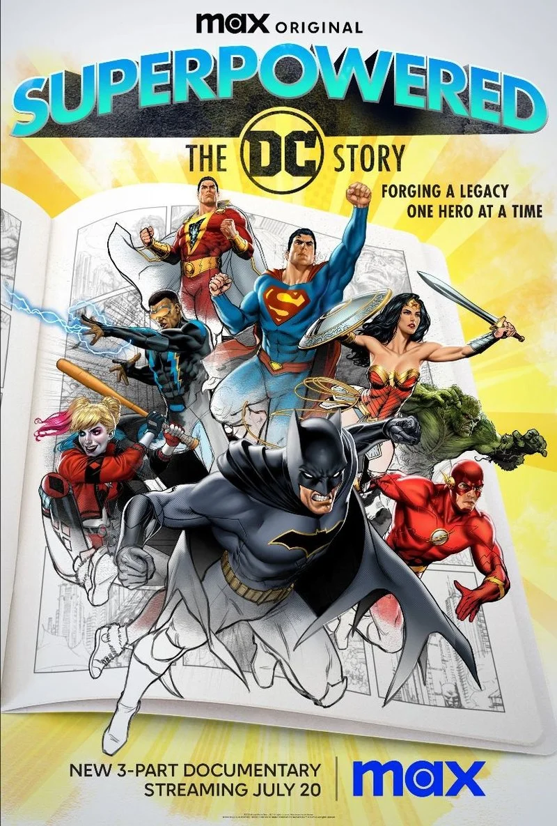 Poster van Superpowered: The DC Story