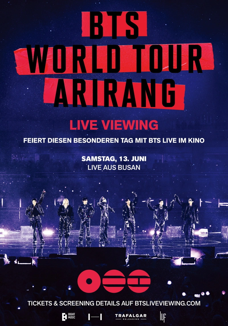 Poster van BTS World Tour ‘Arirang’ in Busan: Live Viewing