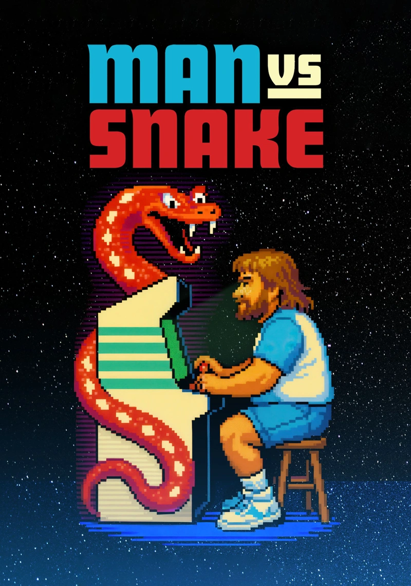 Affiche de Man vs. Snake