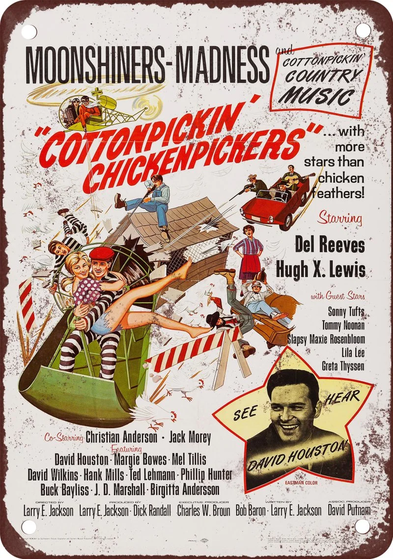 Poster van Cottonpickin' Chickenpickers