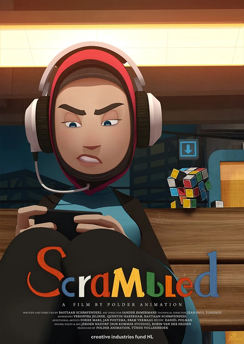Poster van Scrambled