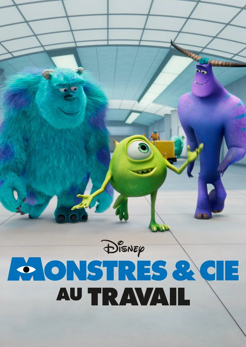 Affiche de Monstres & Cie : Au travail