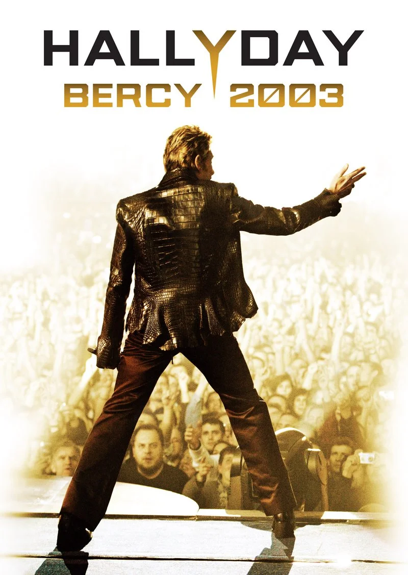 Affiche de Hallyday Bercy 2003