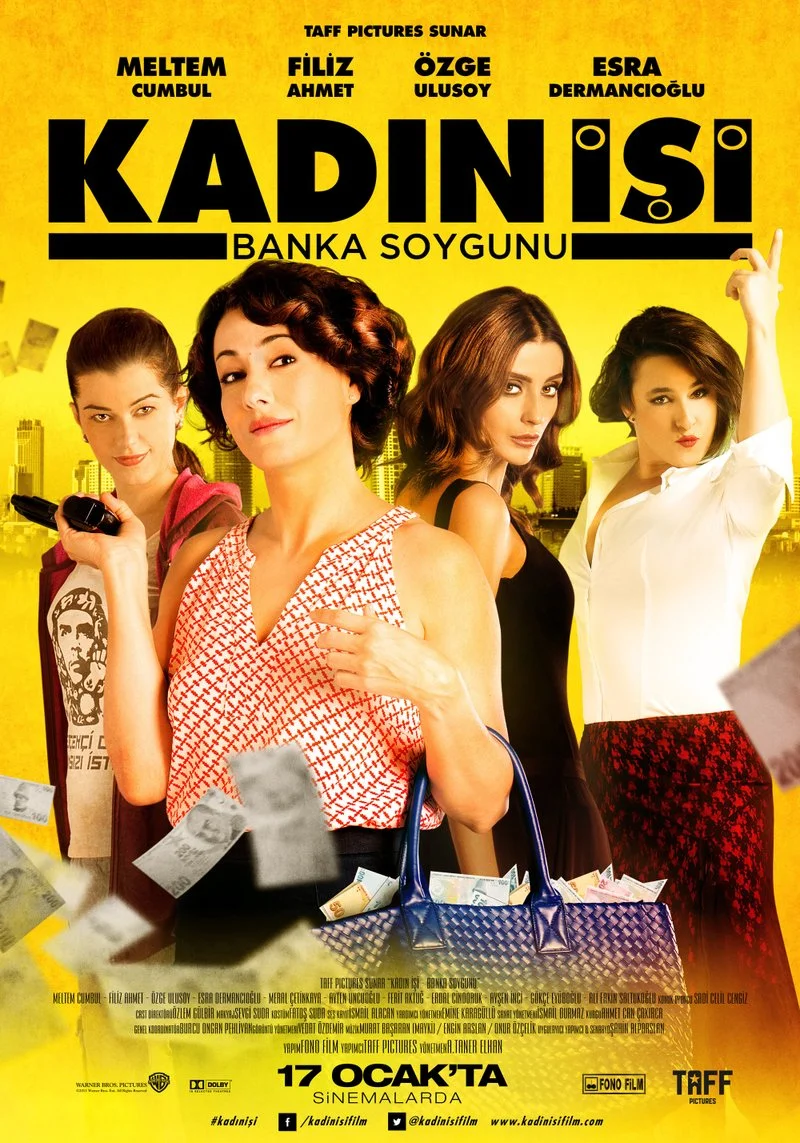 Affiche de Les braqueuses de banque