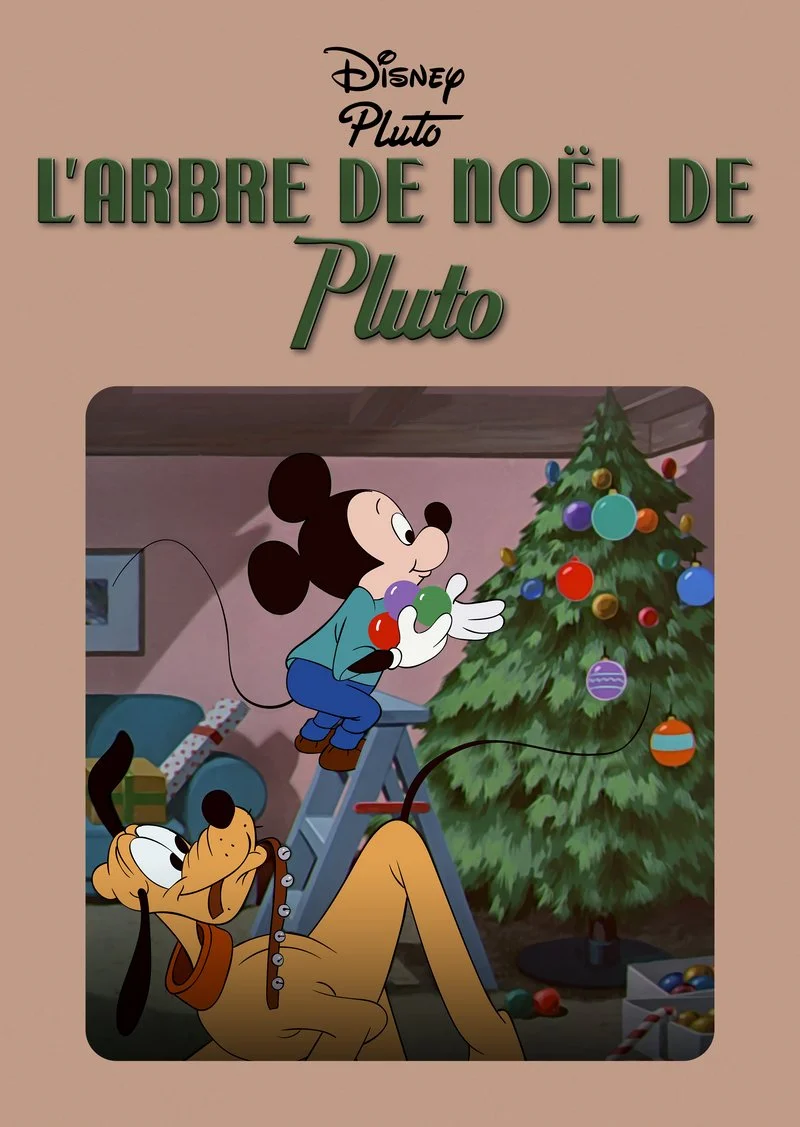 Affiche de L’Arbre de Noël de Pluto