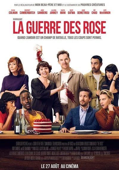Affiche La guerre des Rose