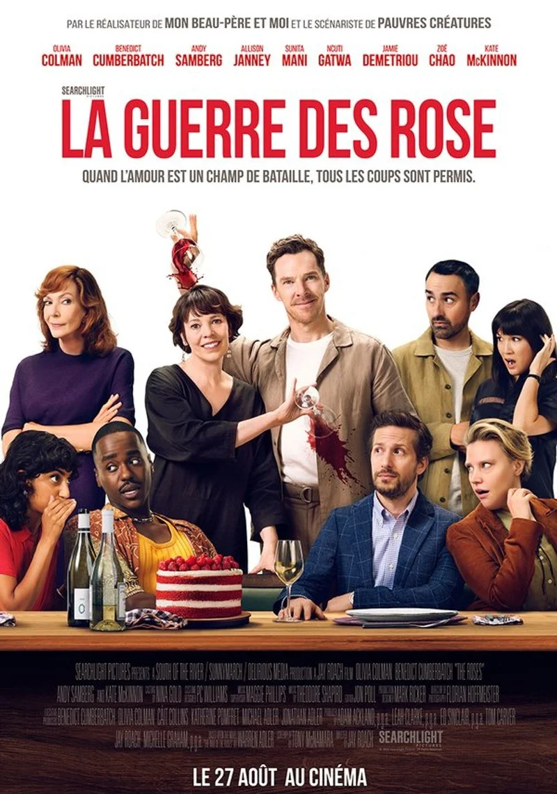 Affiche de La guerre des Rose