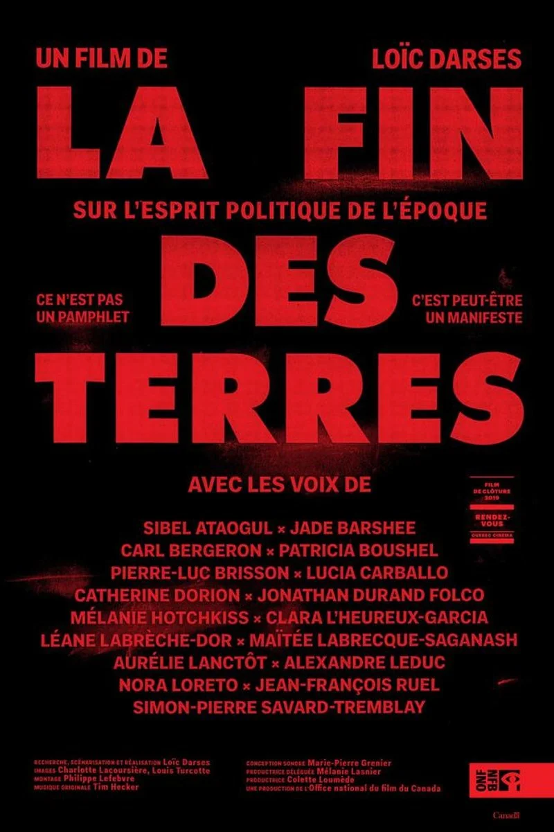 Affiche de La fin des terres