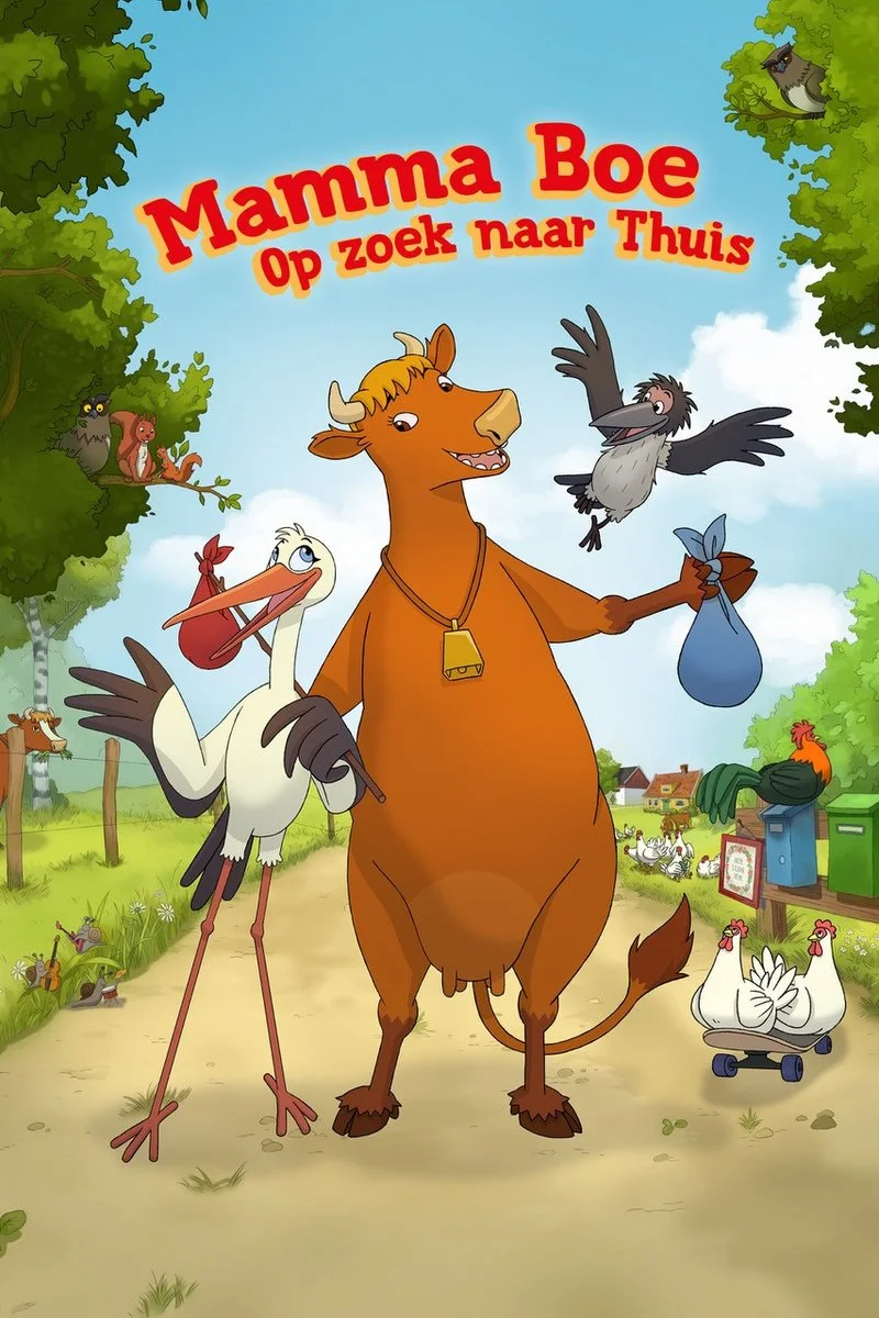 Poster van Mamma Boe: op zoek naar thuis