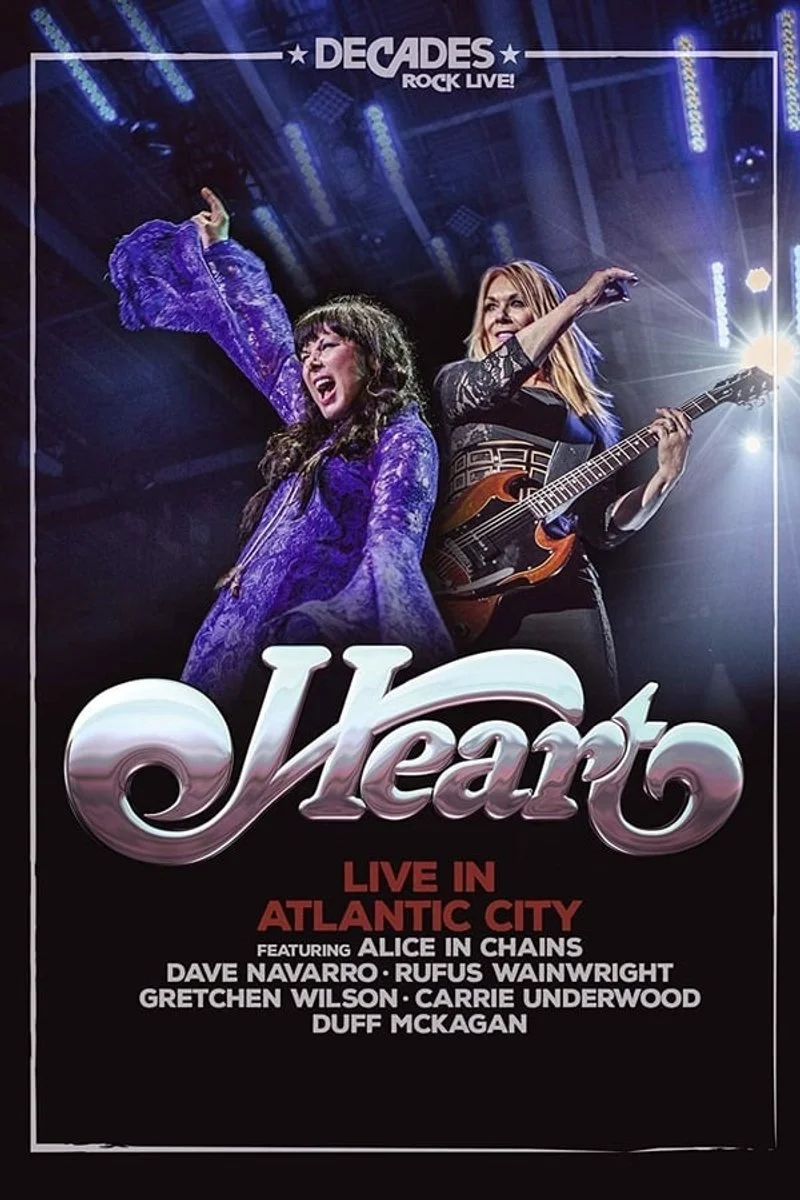 Poster van Heart: Live In Atlantic City