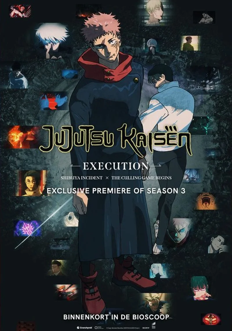 Poster van JUJUTSU KAISEN: Execution -Shibuya Incident x The Culling Game Begins-