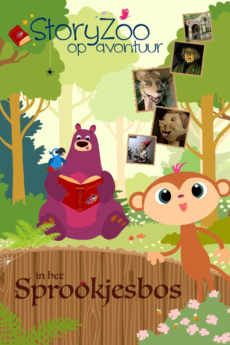 Poster van Storyzoo op avontuur in het Sprookjesbos