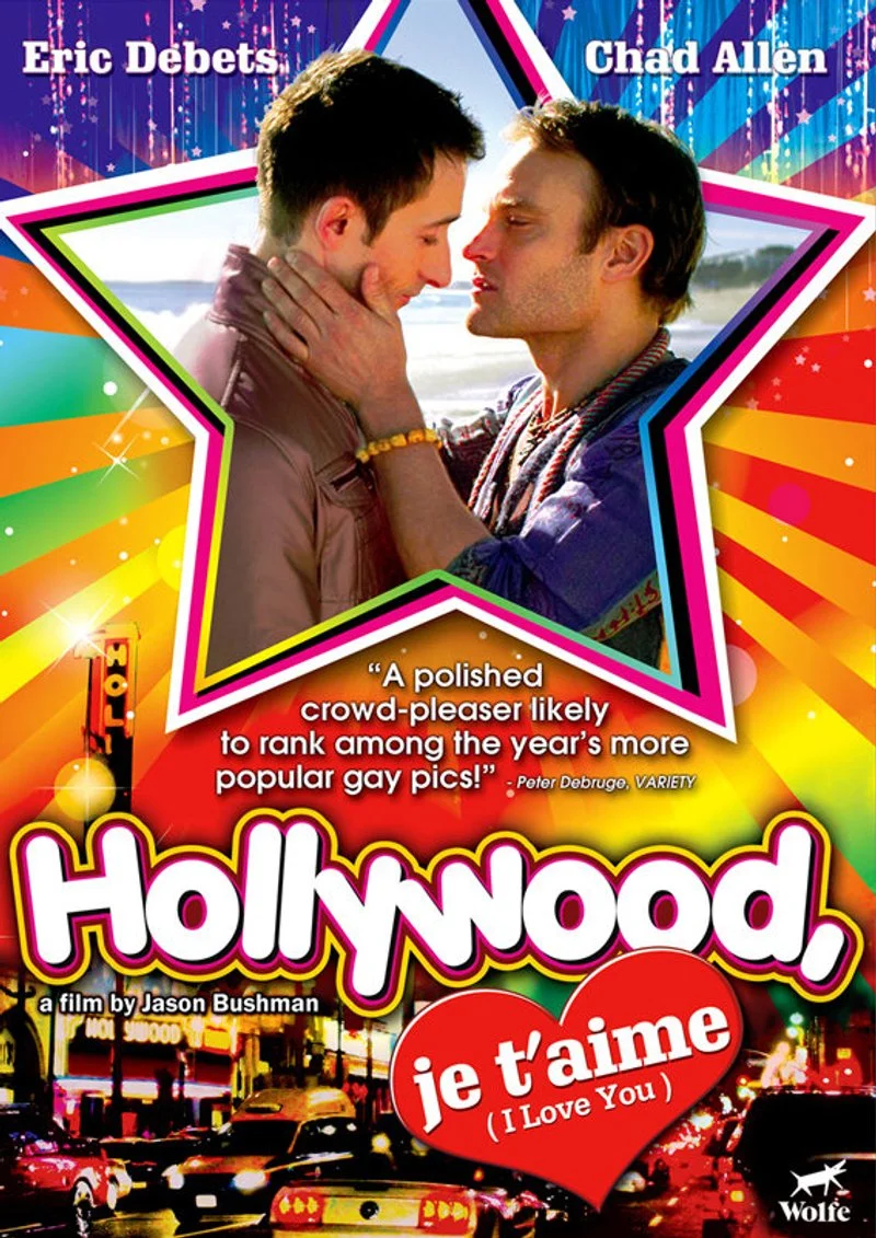 Affiche de Hollywood, Je t'aime