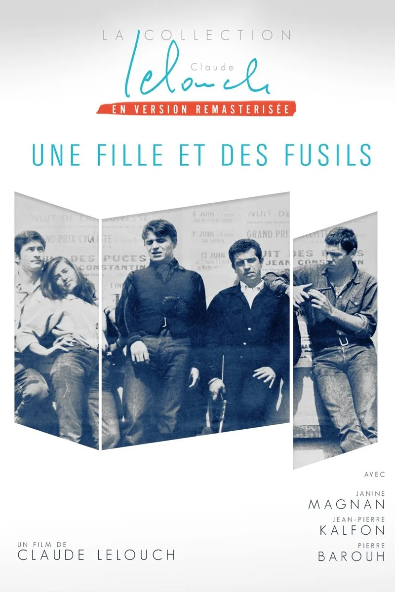 Poster van Une fille et des fusils