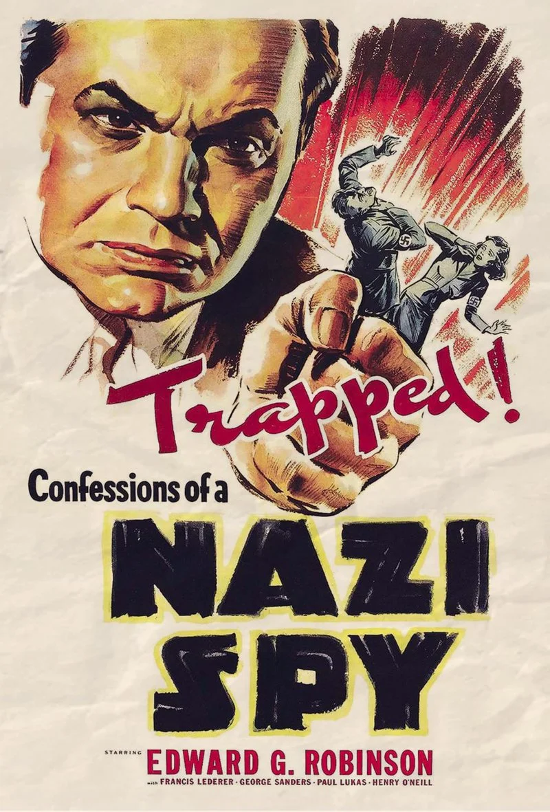Poster van Confessions Of A Nazi Spy