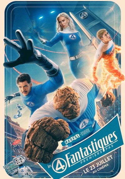 Affiche Les 4 Fantastiques : Premiers Pas