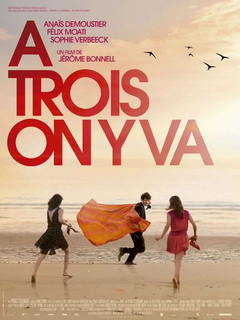 Affiche de À trois on y va