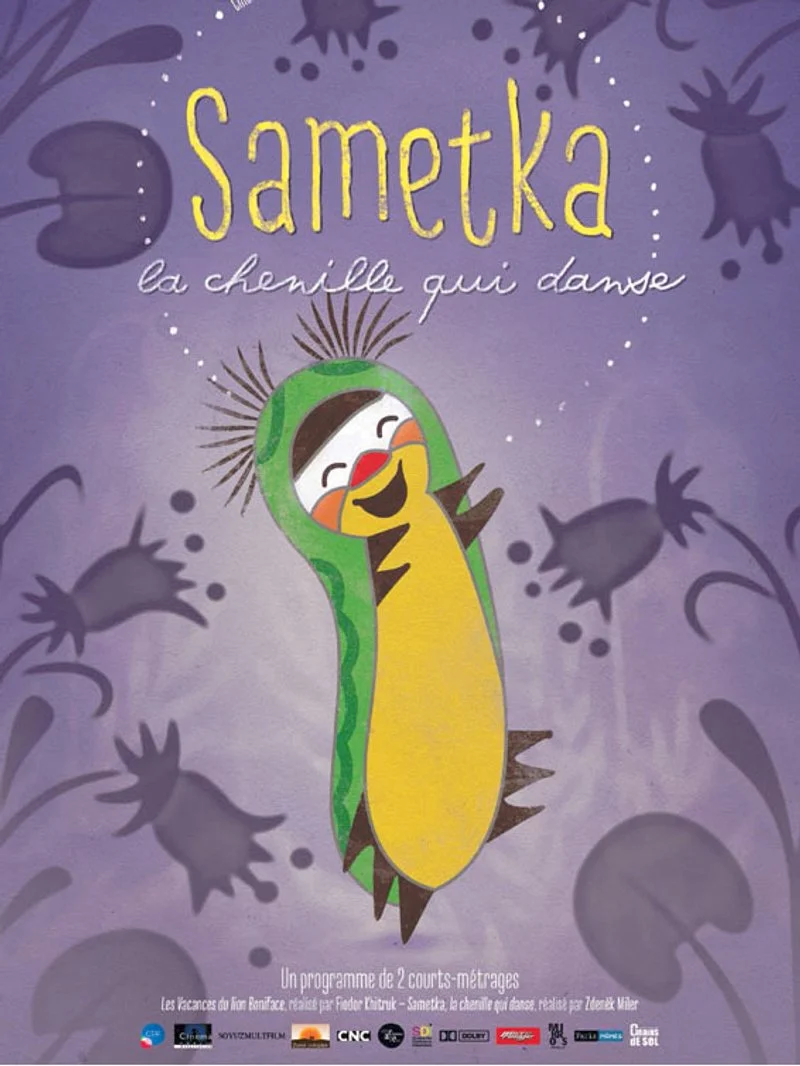 Poster van Sametka, la chenille qui danse