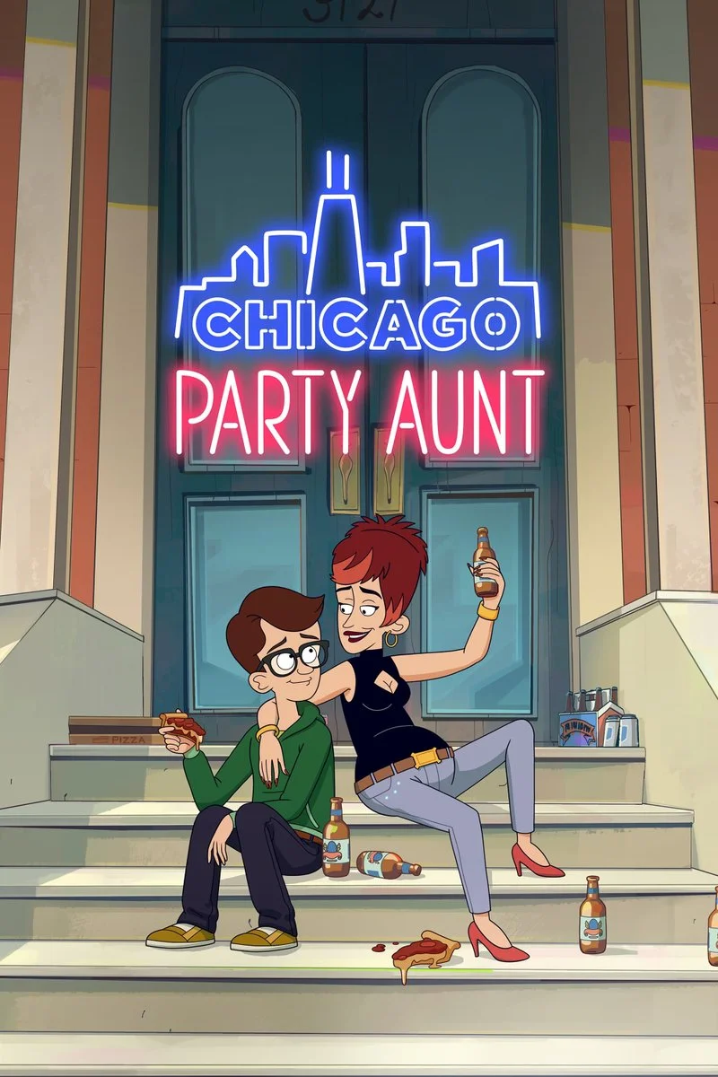 Poster van Chicago Party Aunt