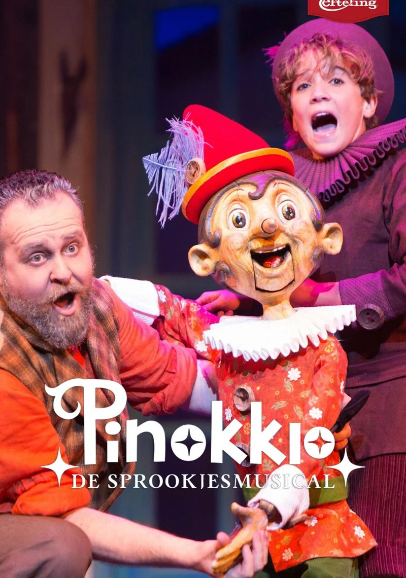 Poster van De Sprookjesmusical - Pinokkio