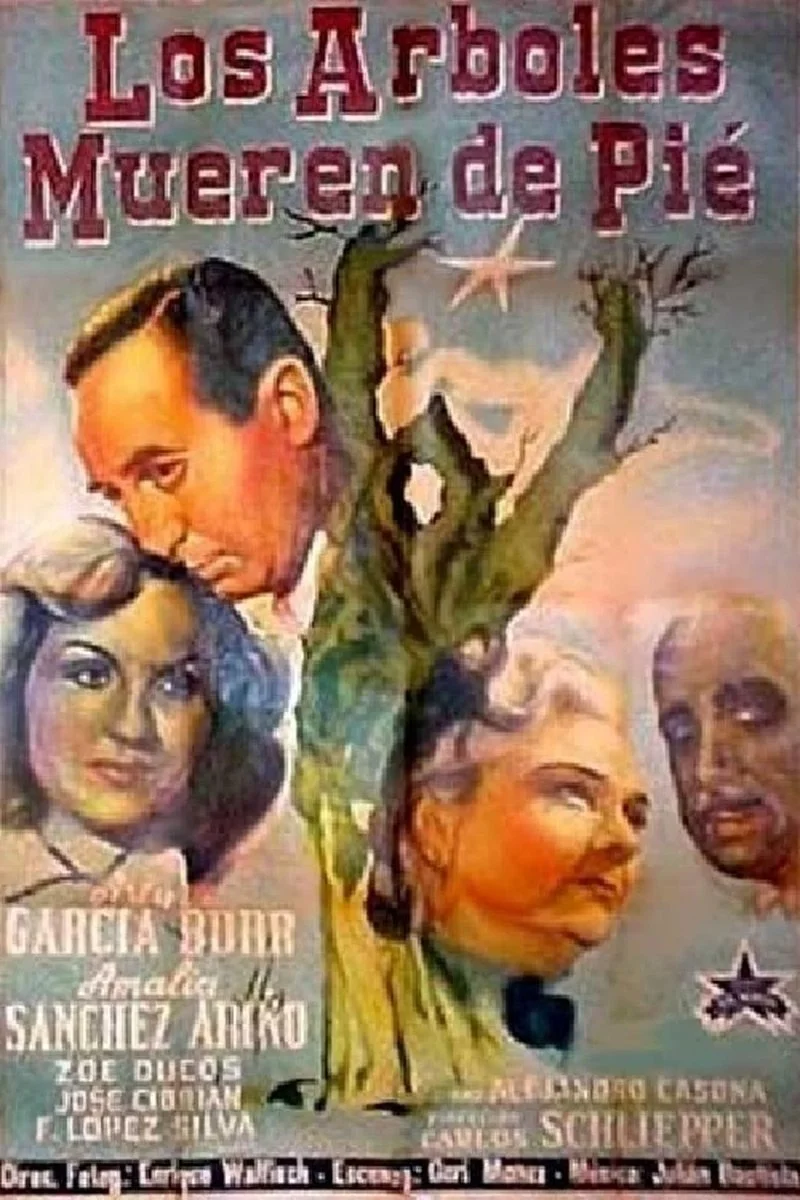 Affiche de Los árboles mueren de pie