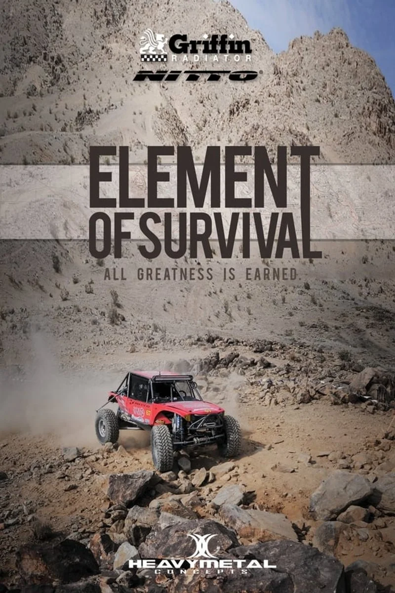 Poster van King of the Hammers: Element of Survival