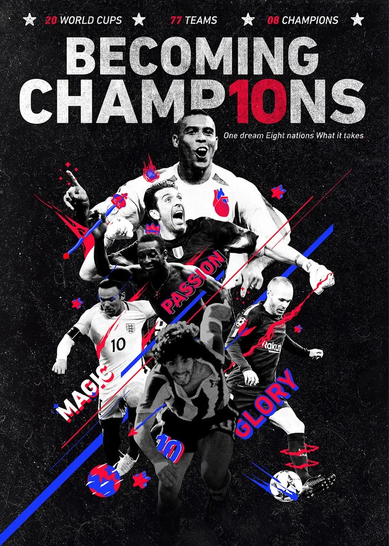 Poster van Becoming Champions