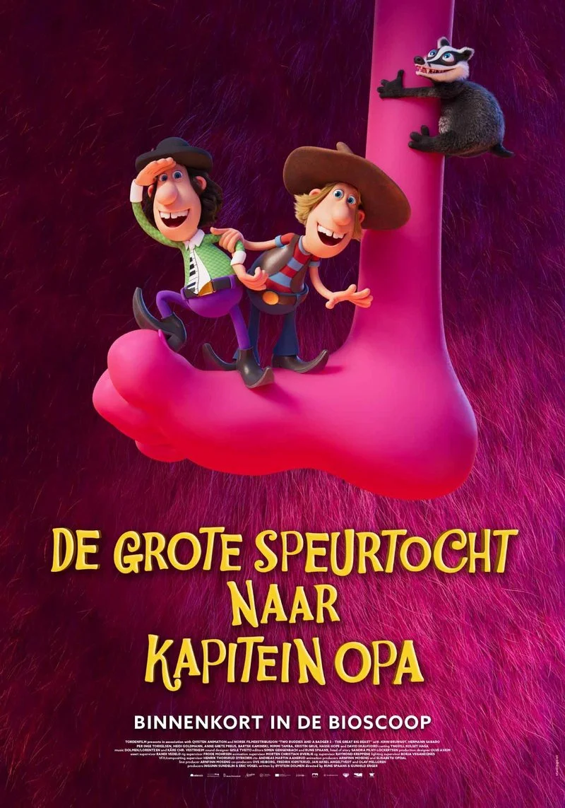 Poster van De Speurtocht Naar Kaptein Opa