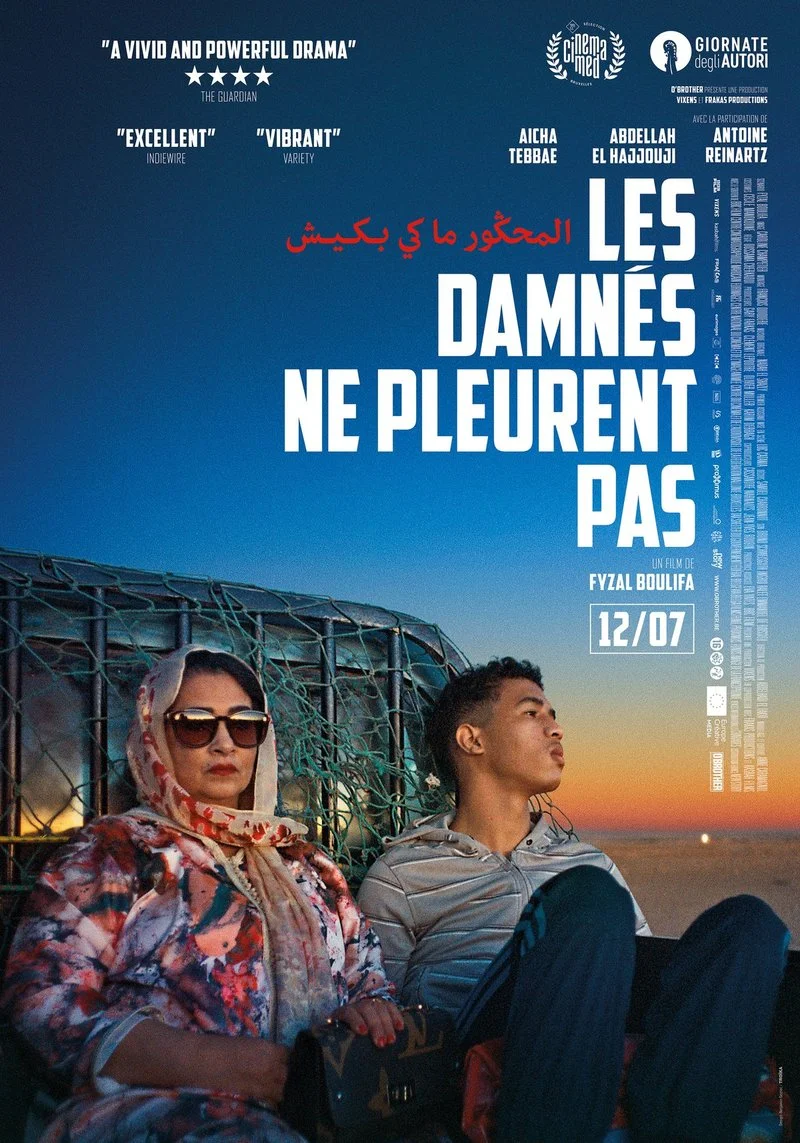 Affiche de Les damnés de pleurent pas
