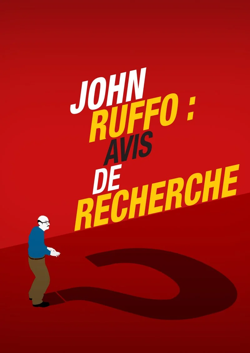 Affiche de John Ruffo : avis de recherche
