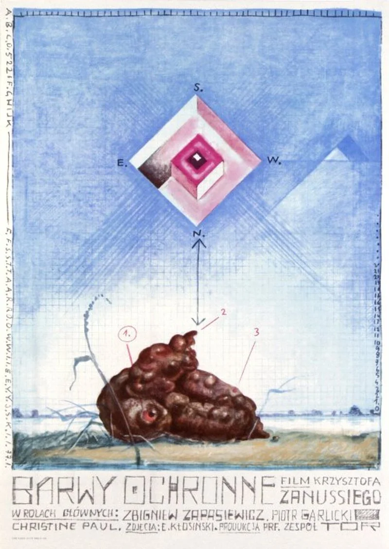 Poster van Camouflage
