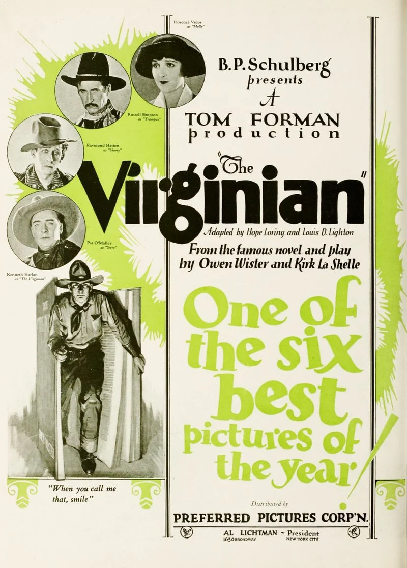 Poster van The Virginian