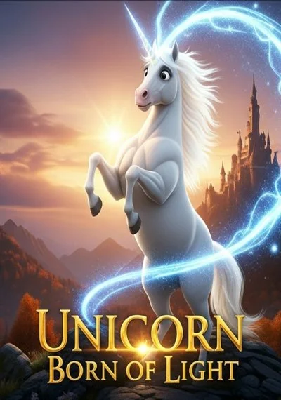 Poster Unicorn Born of Light