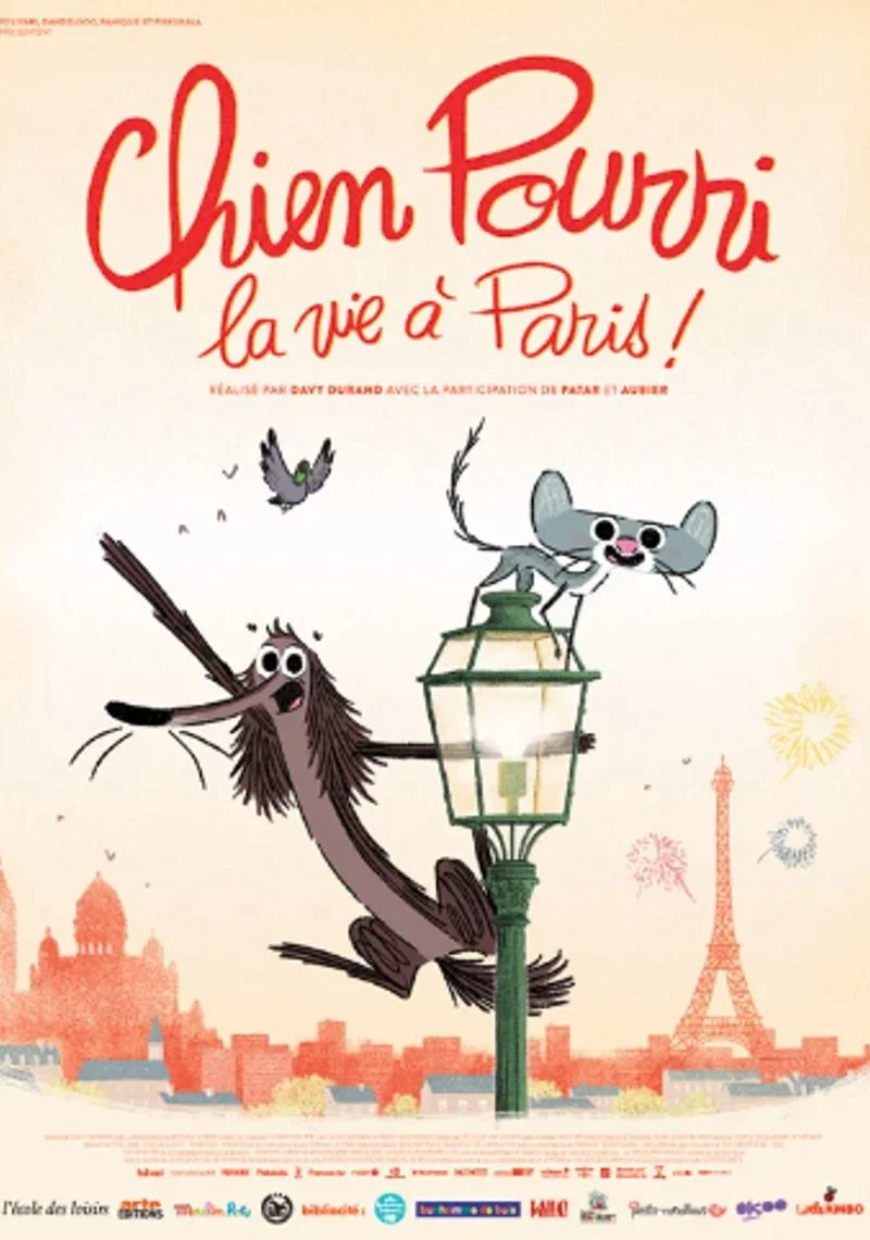 Poster van Chien Pourri, la vie à Paris!