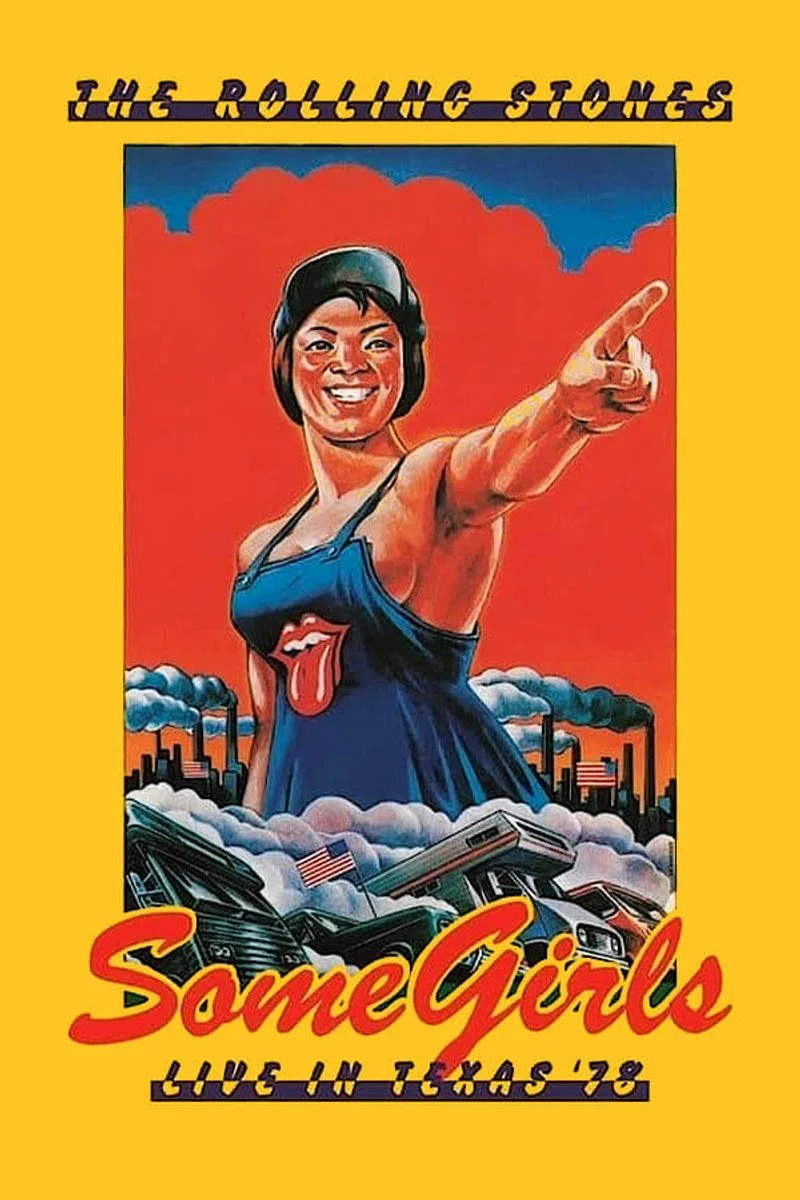 Poster van The Rolling Stones - Some Girls: Live in Texas