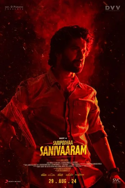 Affiche Saripodhaa Sanivaaram