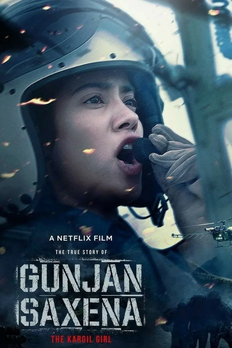 Poster van Gunjan Saxena: The Kargil Girl