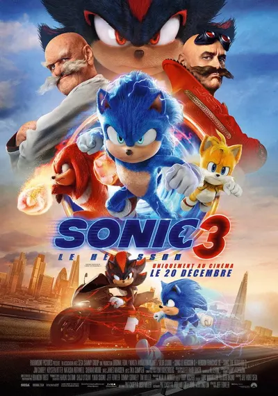 Affiche Sonic the Hedgehog 3