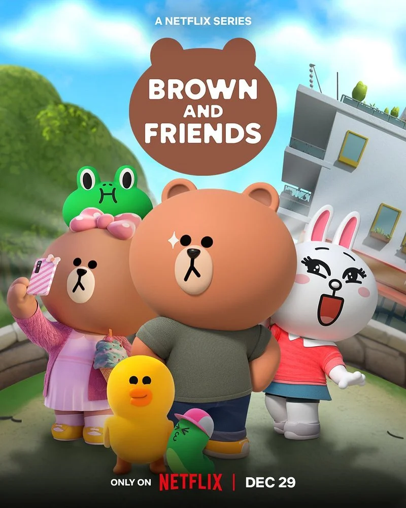 Poster van Brown and Friends