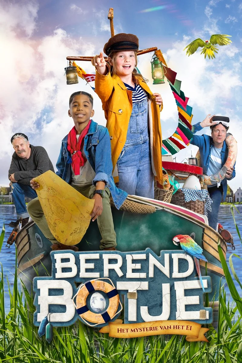 Poster van Berend Botje: Het mysterie van het ei