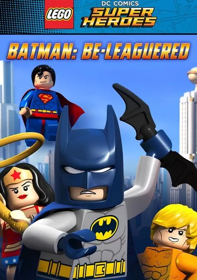 Affiche LEGO DC Comics Super Heroes : Batman, la Ligue des Justiciers