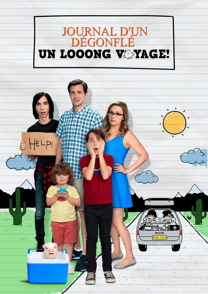 Affiche de Journal d'un dégonflé : un looong voyage !