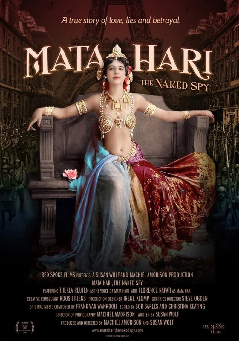 Poster van Mata Hari The Naked Spy