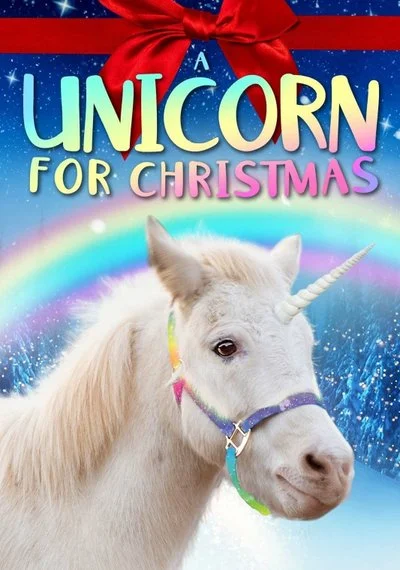 Poster A Unicorn for Christmas